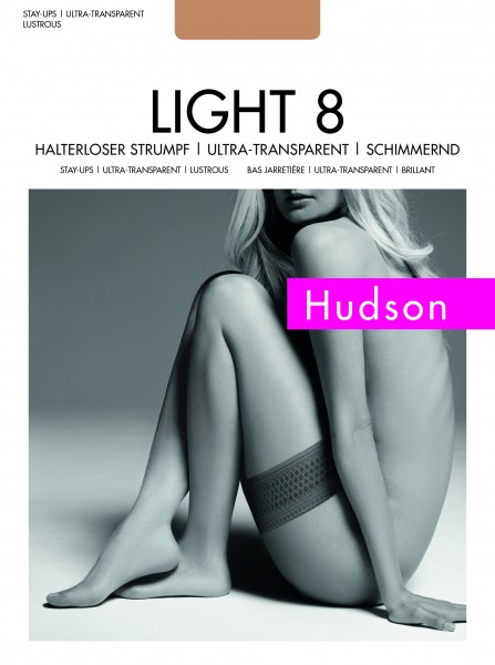 Hudson - Ideālas vasaras pašpieturošās zeķes Light 8