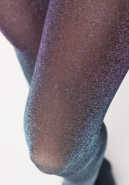 Oroblu - Glamorous mirdzošs divkrāsu zeķubikses