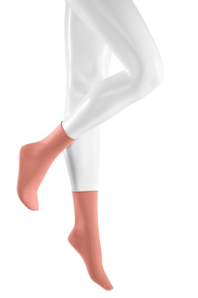 Kunert Sensual Velvet Zeķītes ar ruļļa jostu un kokvilnu