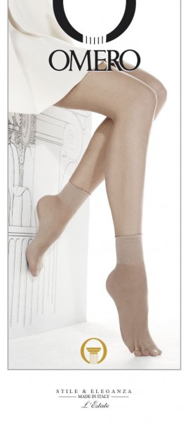 Omero - vasaras zeķes līdz potītēm Aestiva 8 den