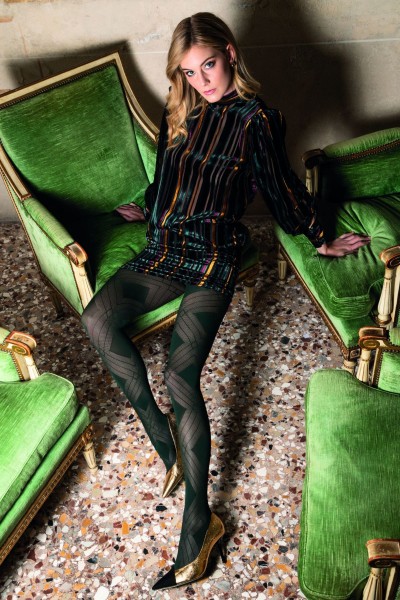 Trasparenze - Sofisticēts dimanta raksts zeķubikses