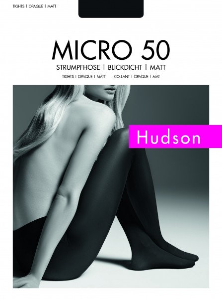 Hudson - necaurspīdīgas zeķubikses Micro 50