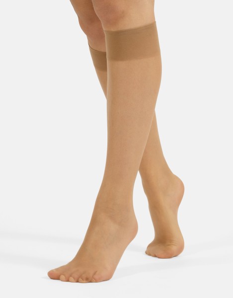 Cette - 2 pāri 8 den zeķes līdz augšstilbam ar make up efektu un satīna apdari