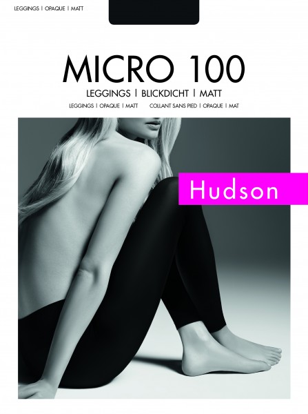 Hudson Micro 100 - Necaursprīdīgas un matētas legingi