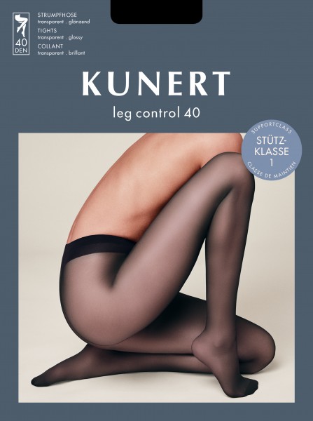 Kunert Leg Control 40 - Pusscaurspīdīgas atbalsta zeķubikses