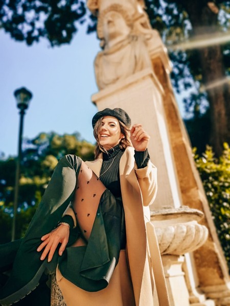 Gabriella - 20 den puķu raksta zeķubikses