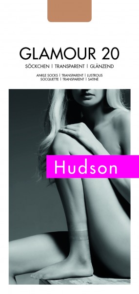 Hudson - Caurspīdīgas, spīdīgas zeķītes līdz potītēm Glamour 20