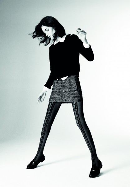 Omero Jane - Stilīgas divkrāsu pītā raksta zeķubikses